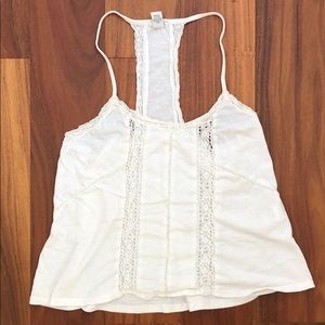 White Lace Tank (FREE WITH PURCHASE FROM CLOSET)